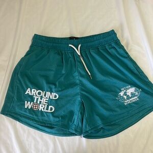 Better Brand around the world collection mesh shorts